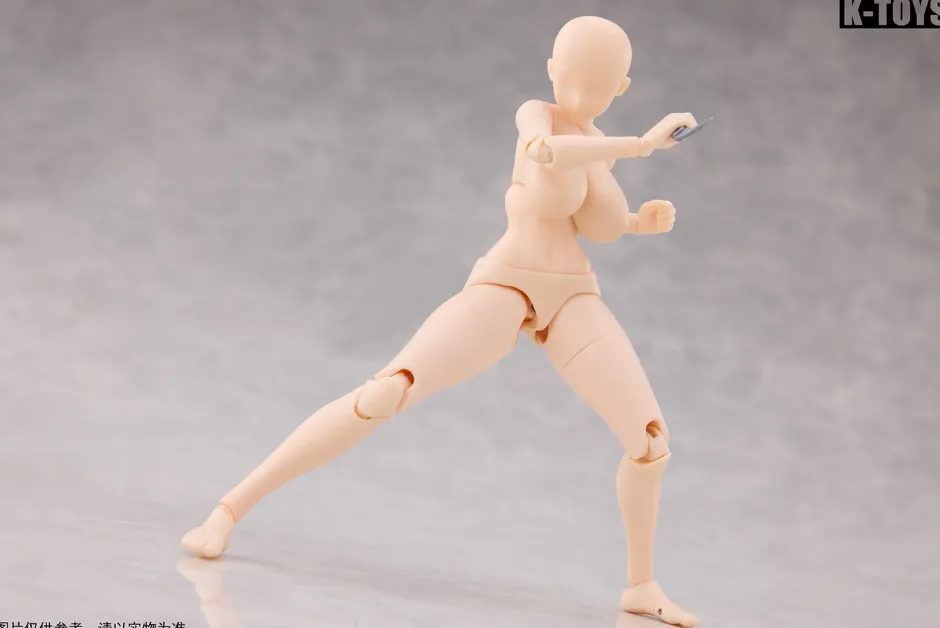 Bishoujo Figures|Scale Figures>Glamorous Woman Body KT02A White Skin 1/12 Scale Action Figure