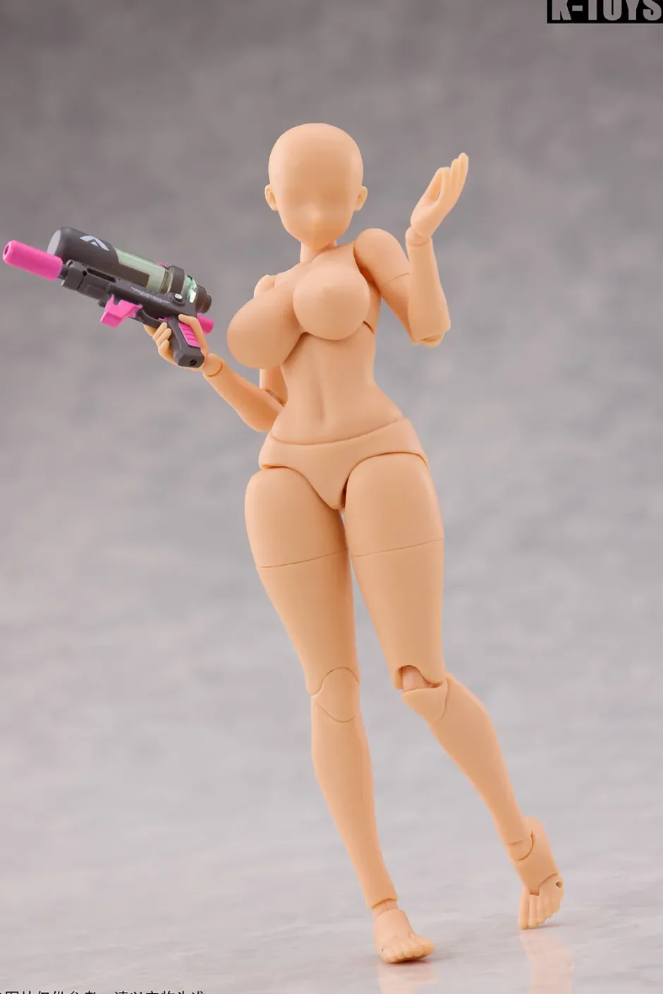 Glamorous Woman Body KT02B Normal Skin 1/12 Scale Action Figure Best