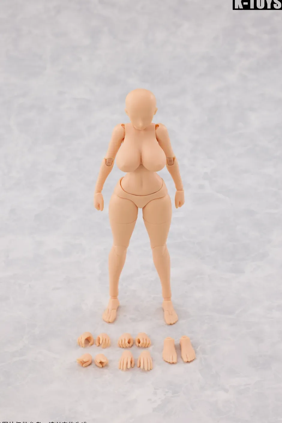 Glamorous Woman Body KT02B Normal Skin 1/12 Scale Action Figure Best