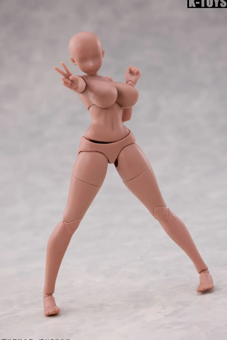 Bishoujo Figures|Scale Figures>Glamorous Woman Body KT02C Tan Skin 1/12 Scale Action Figure