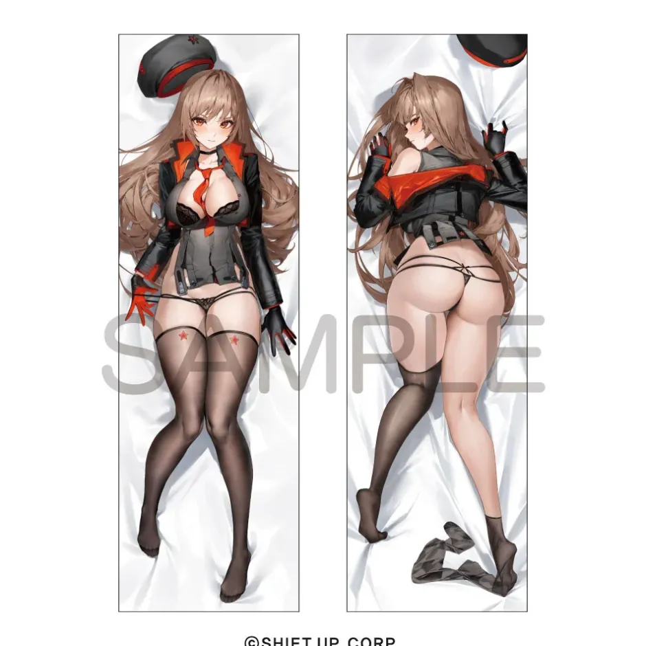 Cushions>Goddess of Victory: Nikke Dakimakura Pillow Cover Rapi