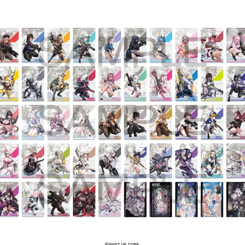 Cards>Goddess of Victory: Nikke Gun Girl Metal Card Collection Box Set (Re-run)