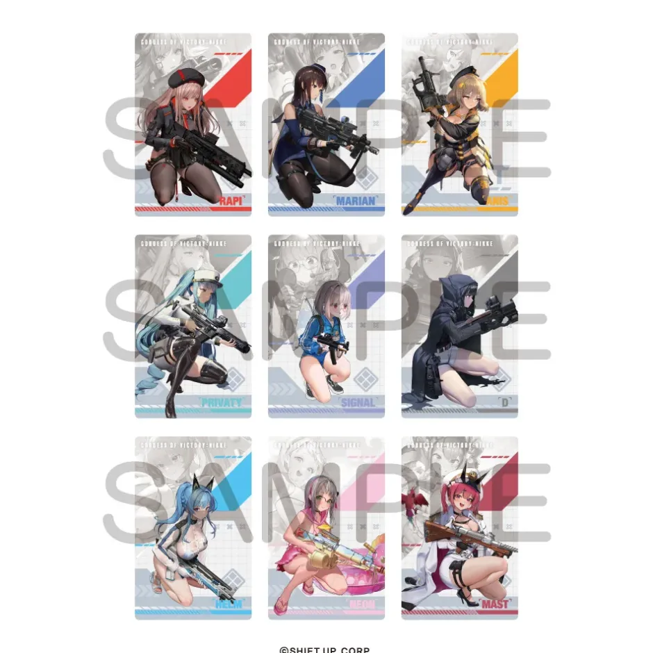 Cards>Goddess of Victory: Nikke Gun Girl Metal Card Collection Box Set (Re-run)