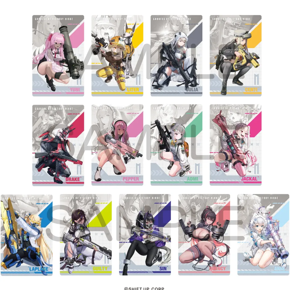 Cards>Goddess of Victory: Nikke Gun Girl Metal Card Collection Box Set (Re-run)