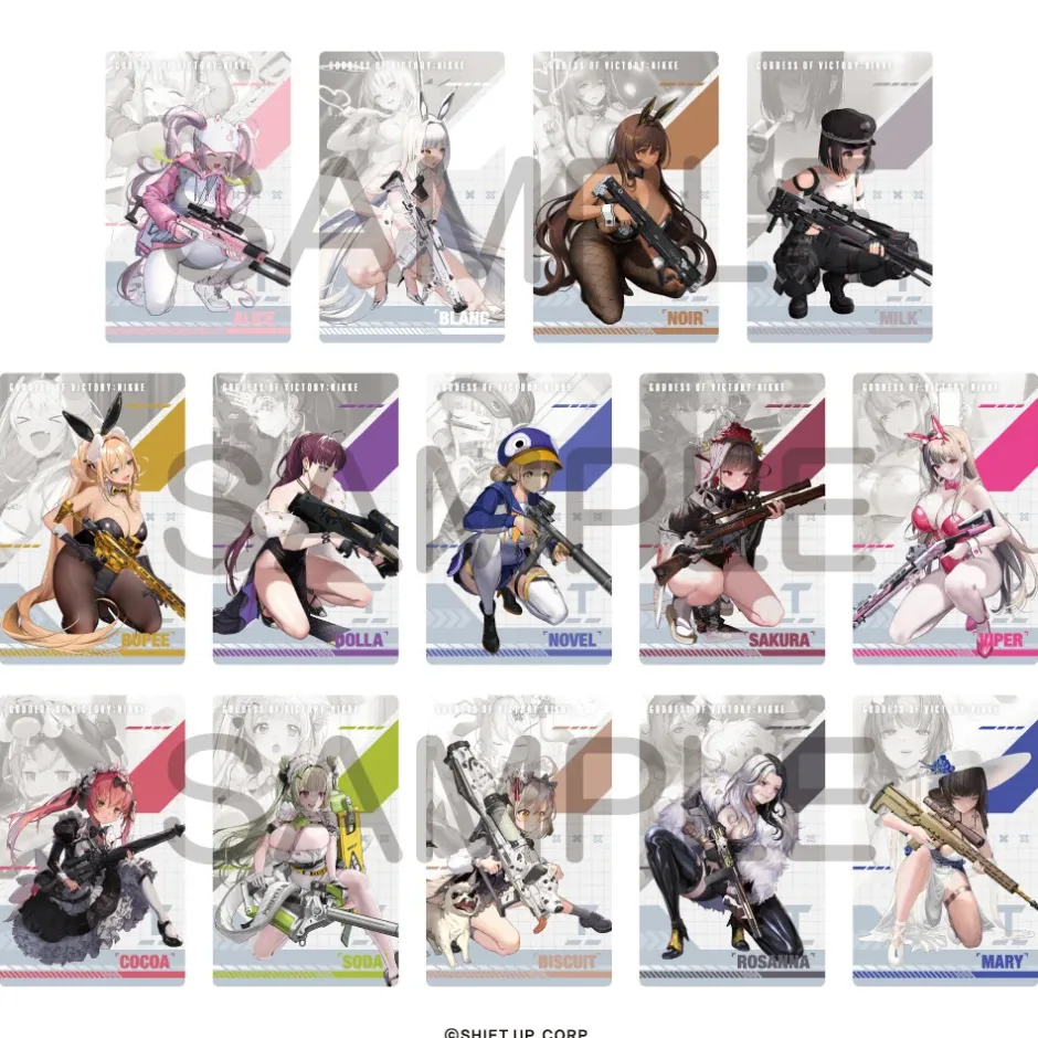 Cards>Goddess of Victory: Nikke Gun Girl Metal Card Collection Box Set (Re-run)