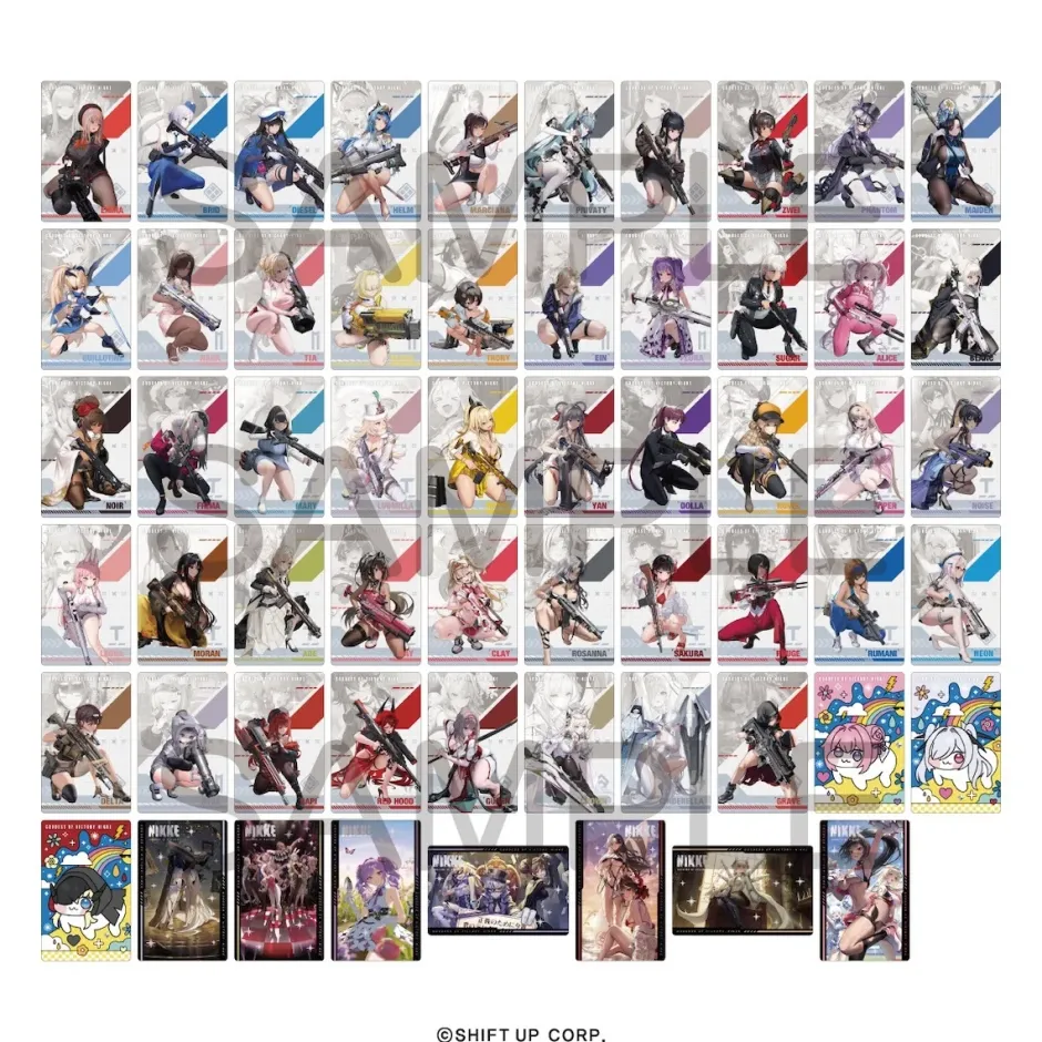 Goddess of Victory: Nikke Gun Girl Metal Card Collection Vol. 3 Box Set Outlet