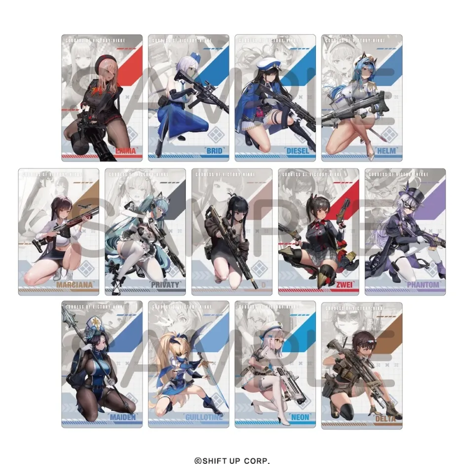 Goddess of Victory: Nikke Gun Girl Metal Card Collection Vol. 3 Box Set Outlet