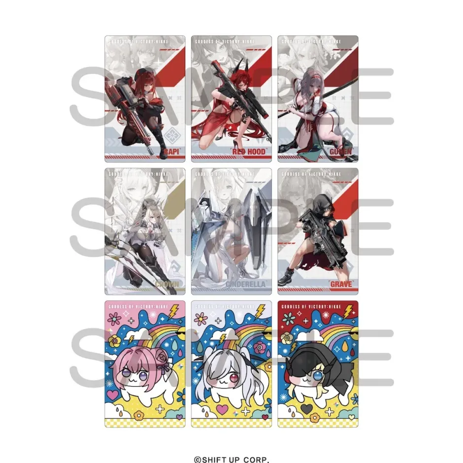 Goddess of Victory: Nikke Gun Girl Metal Card Collection Vol. 3 Box Set Outlet