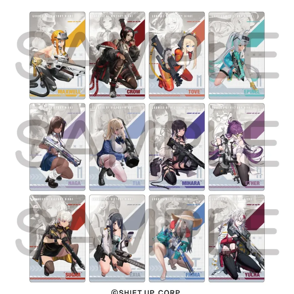 Goddess of Victory: Nikke Gun Girl Metal Card Collection Vol. 2 Box Set New