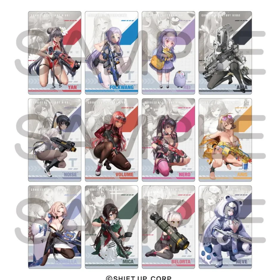 Goddess of Victory: Nikke Gun Girl Metal Card Collection Vol. 2 Box Set New