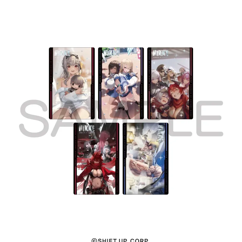 Goddess of Victory: Nikke Gun Girl Metal Card Collection Vol. 2 Box Set New
