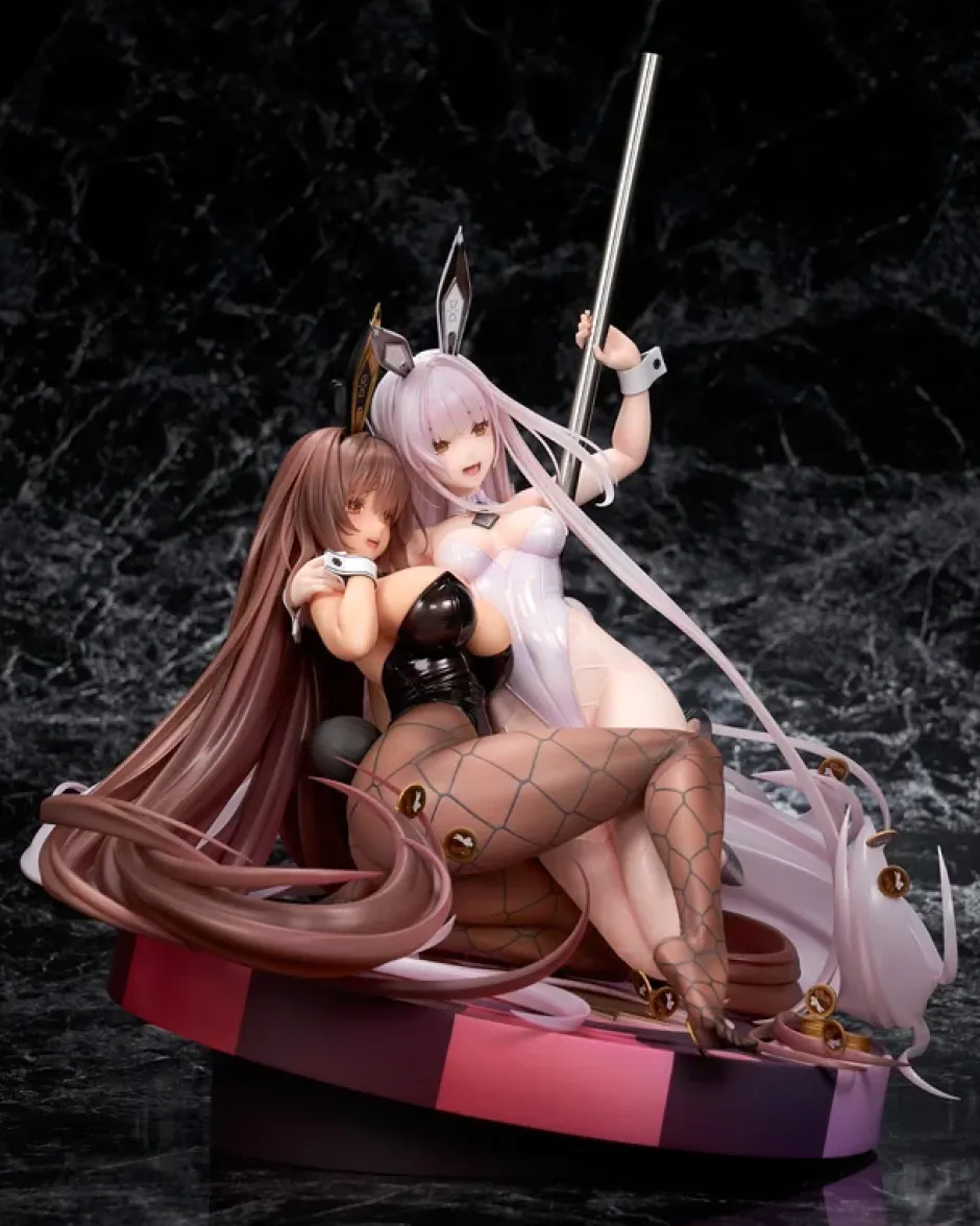 Bishoujo Figures|Scale Figures>Goddess of Victory: Nikke Noir & Blanc: Bunny X 777 Ver. 1/7 Scale Figure Set