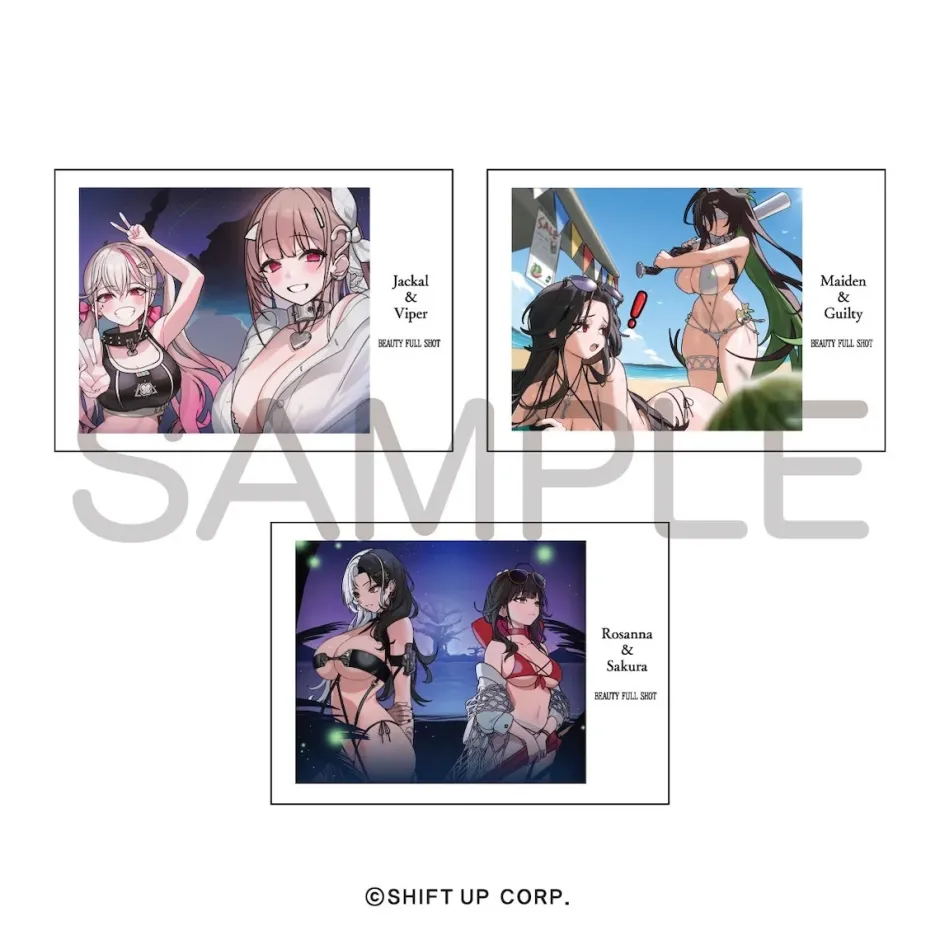 Goddess of Victory: Nikke Trading Photo Card Beauty Full Shot Box Set Hot