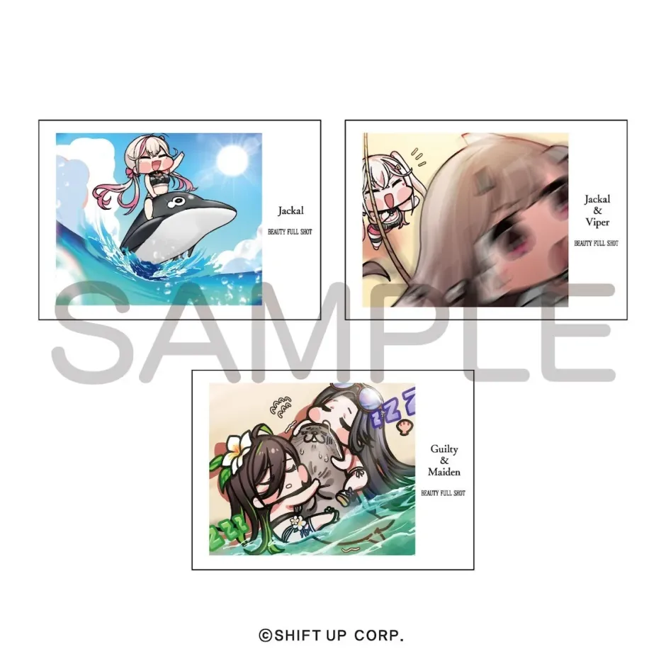 Goddess of Victory: Nikke Trading Photo Card Beauty Full Shot Box Set Hot