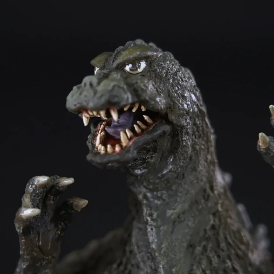 Godzilla (1964) Middle Size Series Soft Vinyl Garage Kit Reprint Edition New
