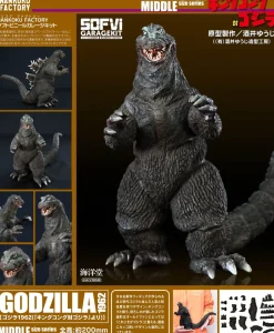 Godzilla (1962) Middle Size Series Soft Vinyl Garage Kit Reprint Edition Sale