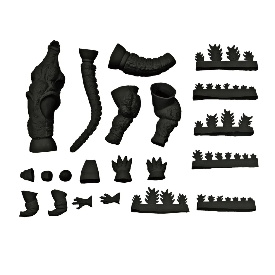 Soft Vinyl Figures>Godzilla (1994) Middle Size Series Soft Vinyl Garage Kit Reprint Edition