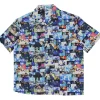 Tops>Golden Kamuy Opening/Ending Pattern Collared Shirt