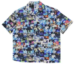 Tops>Golden Kamuy Opening/Ending Pattern Collared Shirt