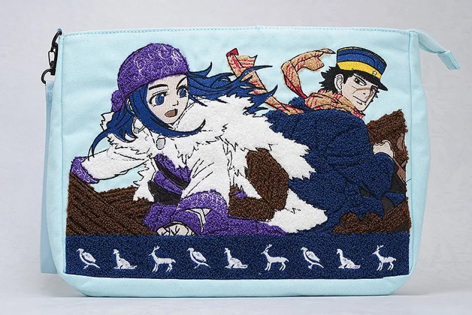 Golden Kamuy Sagara Embroidery Handbag Outlet