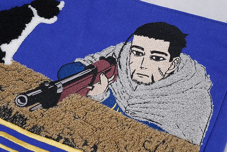 Golden Kamuy Sagara Embroidery Handbag Outlet