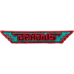 Gradius Embroidered Sticker Title Logo New