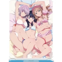 Acrylic Art Boards>Gridman Universe Acrylic Chara Stand Rikka & Akane & Yume