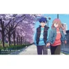 Home Goods>Gridman Universe Rubber Playmat Yomogi & Yume: Sakura Date Ver.