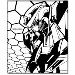 Gundam 00 Exia Throw Blanket Hot