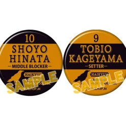 Haikyu!! Tin Badge Set Sale