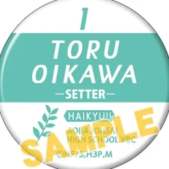 Haikyu!! Tin Badge Set Sale