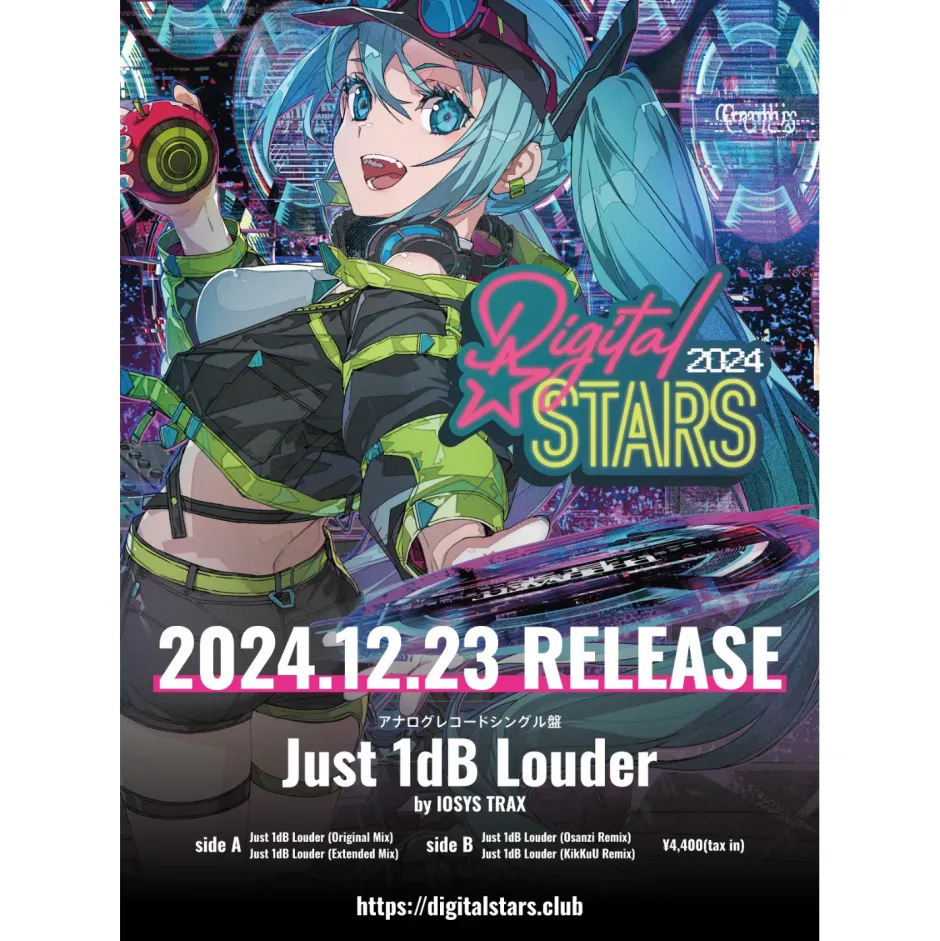 Other Music>HATSUNE MIKU Digital Stars 2024 Just 1dB Louder