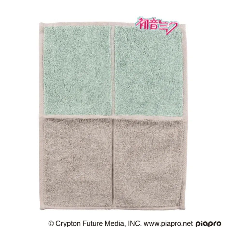 Exclusives|Towels>Hatsune Miku Embroidered Towel Embroidered Logo