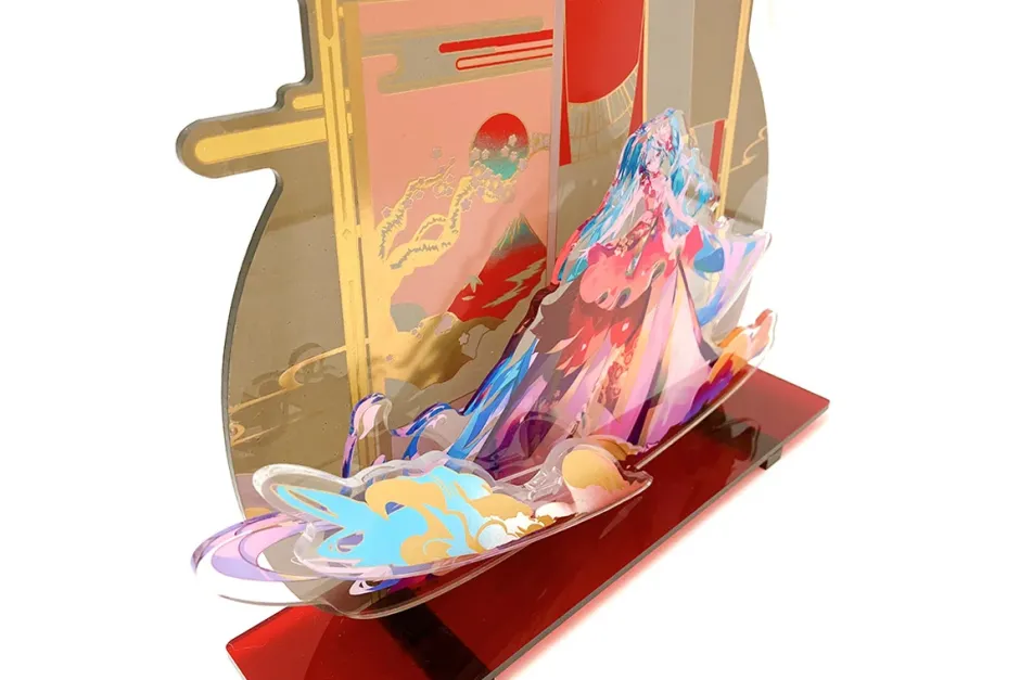Exclusives>Hatsune Miku Maki-e Acrylic Stand