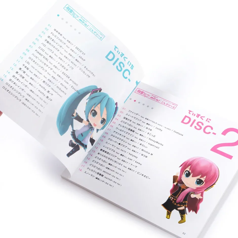 Other Music>Hatsune Miku Project Mirai Complete