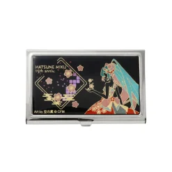 Pouches & Other Cases|Other Accessories>Hatsune Miku 15th Anniversary Maki-e Card Case
