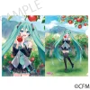 Other Stationery>Hatsune Miku x Hirosaki Apple Clear File Folder Art by Asagao Minoru