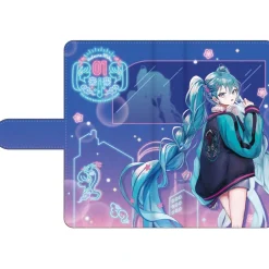 Smartphone Cases>Hatsune Miku x Solwa Book Type Smartphone Case Art by Pipi