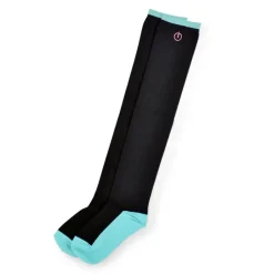Footwear>Hatsune Miku Black Knee-High Socks