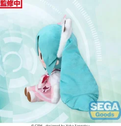 Hatsune Miku: Going Out Series Theme Park Ver. Fuwapuchi Plushie M New