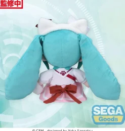 Hatsune Miku: Going Out Series Theme Park Ver. Fuwapuchi Plushie M New
