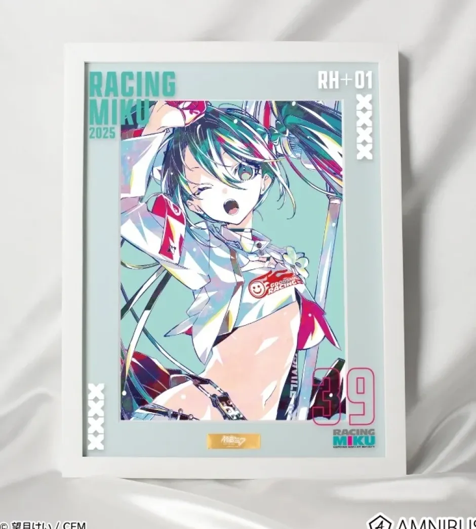 Hatsune Miku GT Project Racing Miku 2025 Ver. Ani-Art Chara Fine Graph Over Lay Sale