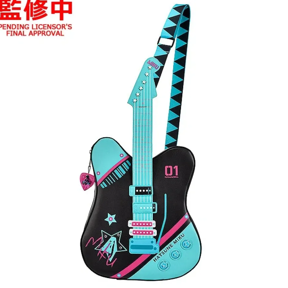 Hatsune Miku Guitar-Shaped Shoulder Bag Outlet