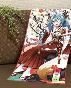 Hatsune Miku Hyakki Yakou Face Towel Youko (Ume) Outlet
