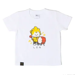 Tops>Hatsune Miku Piapro Kids! Kagamine Len Kids' White T-Shirt