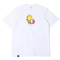 Hatsune Miku Piapro Kids! Kagamine Len White T-Shirt Outlet
