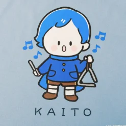 Tops>Hatsune Miku Piapro Kids! Kaito Kids' Blue T-Shirt