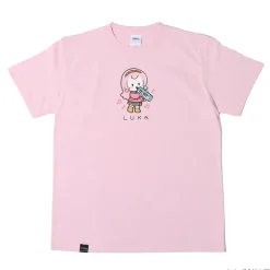 Hatsune Miku Piapro Kids! Megurine Luka Pink T-Shirt Sale