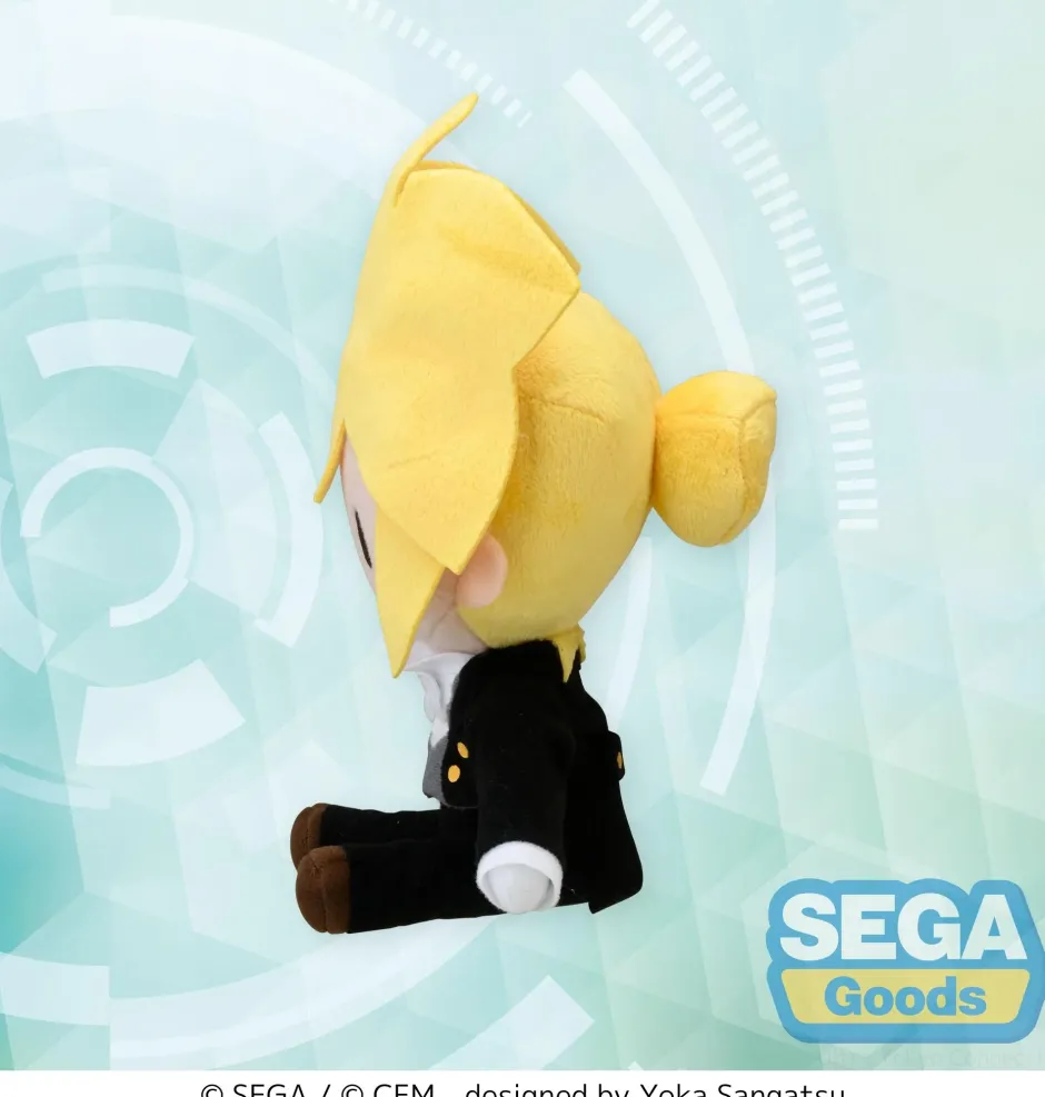 Small Plushies>Hatsune Miku: Project DIVA Arcade Future Tone Kagamine Len: Butler Ver. Fuwapuchi Mini Plushie EX