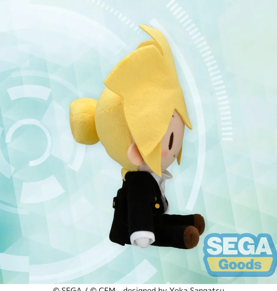 Small Plushies>Hatsune Miku: Project DIVA Arcade Future Tone Kagamine Len: Butler Ver. Fuwapuchi Mini Plushie EX